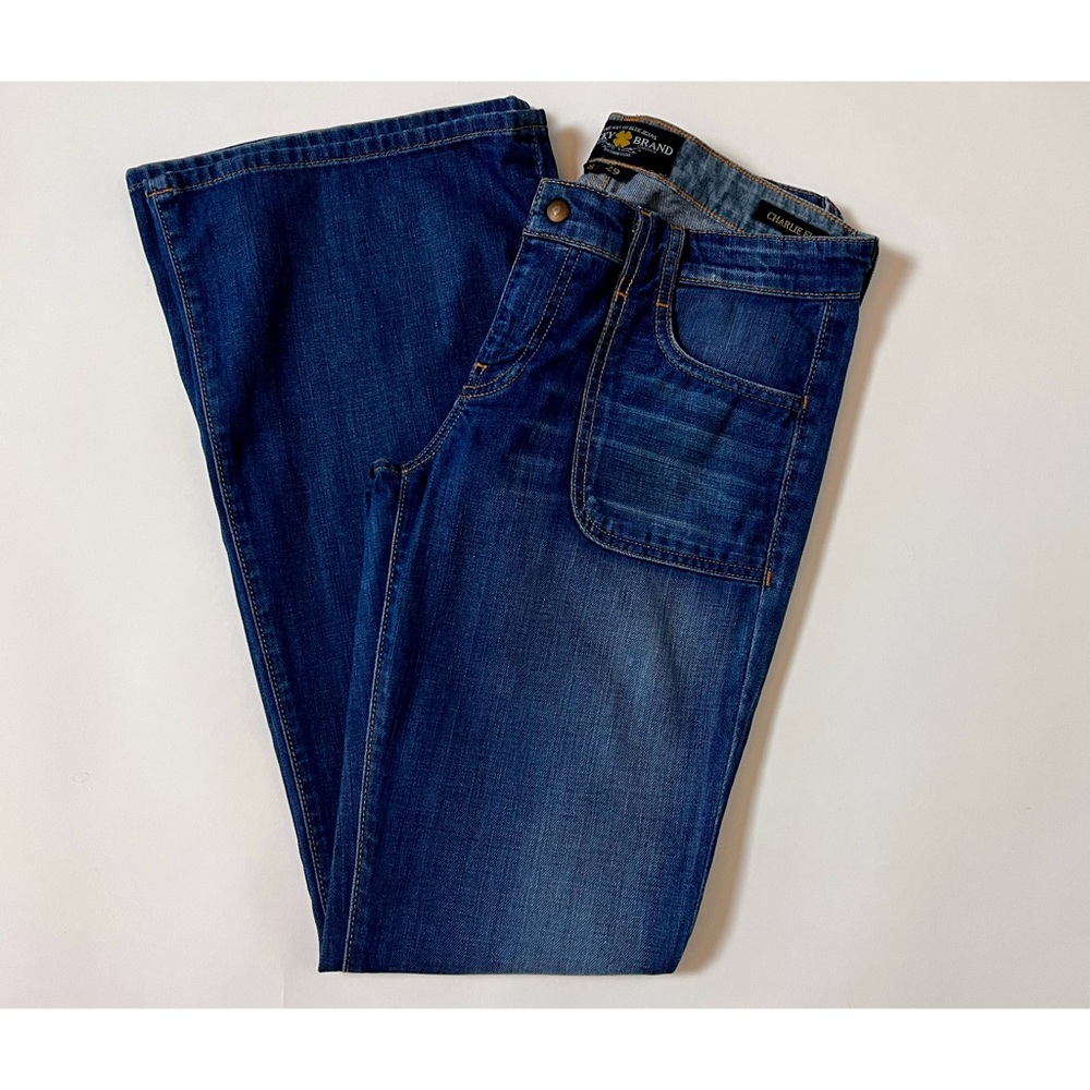 Lucky Brand Low Rise Flare Charlie Jeans Sz 8